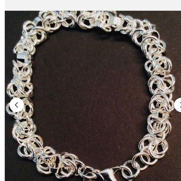 Gorgeous!  Multi link bracelet… .925 sterling g silver clad! - Picture 1 of 2